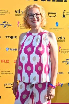 Katrin Fröhlich bei der Verleihung des Deutschen Synchronpreises 2023 im Tipi am Kanzleramt. Berlin, 07.07.2023