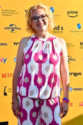 Katrin Fröhlich bei der Verleihung des Deutschen Synchronpreises 2023 im Tipi am Kanzleramt. Berlin, 07.07.2023
