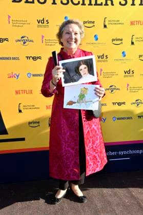 Susanna Bonasewicz bei der Verleihung des Deutschen Synchronpreises 2023 im Tipi am Kanzleramt. Berlin, 07.07.2023