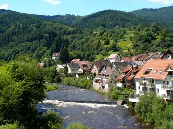 Nord-Schwarzwald, Forbach, Fluss, Murg *** North Black Forest, Forbach, River, Murg Copyright: imageBROKER ErichxGeduldig ibxege06855027.jpg