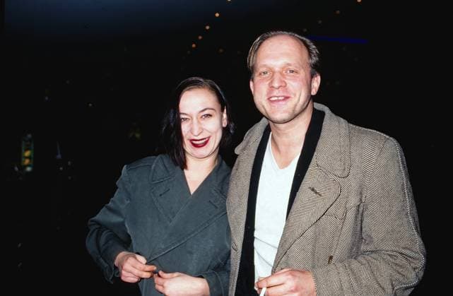 Fotografin Katharina John, zweite Frau von Schauspieler Ulrich Tukur, Deutschland, circa 1998. Copyright: HartwigxValdmanis Nur redaktionelle Nutzung. Editorial usage only. VAL_720100718