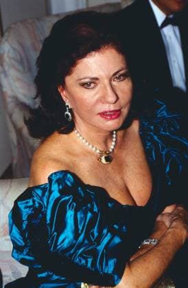 Soraya Esfandiary-Bakhtiary, auch Soraya Esfandiari-Bachtiari, geboren im Iran, von 1951-1958 zweite Ehefrau des Schahs Mohammad Reza Pahlavi, hier auf einem Event, circa 1996. Copyright: HartwigxValdmanis Nur redaktionelle Nutzung. Editorial use only. VAL_720100794