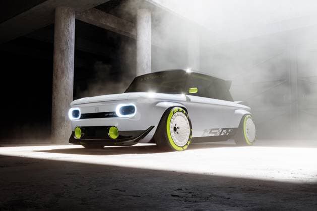To mark the 150th anniversary of Audi?s Neckarsulm HQ, 12 apprentices have electrified and modernised one of the firm?s classic car designs. On 8 July 2023, trainees from the firm s automotive mechatronics, bodywork, and vehicle construction mechanics and painting courses proudly unveiled the EP4. The E stands for electric drive, and the P4 for the NSU Prinz 4, a model produced in Neckarsulm by NSU Motorenwerke from 1961 to 1973. We wanted to build a car that was not only fast and looked cool but also honored the 150th-anniversary of the site, says Dean Scheuffler, an apprentice automotive mechanic at Audi in Neckarsulm. The perfect starting point: an NSU Prinz 4 built in 1971, which had been off the road for decades until Copyright: xx 52886253 EDITORIAL USE ONLY. NOT FOR USE BY NEWSPAPERS BASED IN THE UK.