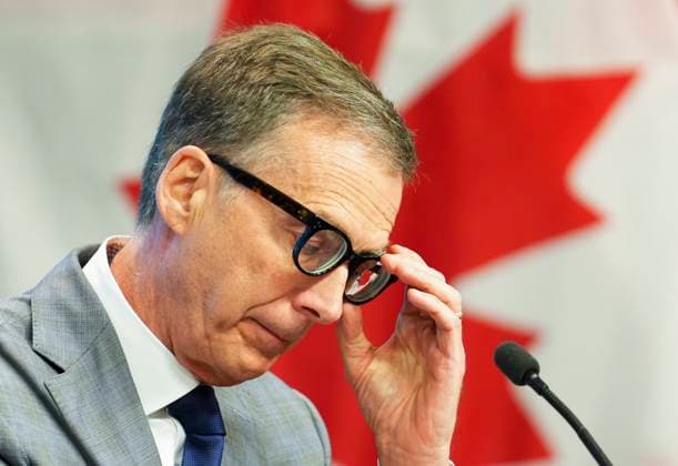 July 12, 2023, Ottawa, ON, Canada: Bank of Canada Governor Tiff Macklem holds a press conference at the Bank of Canada in Ottawa on Wednesday, July 12, 2023. Ottawa Canada  - ZUMAc35_ 20230712_zaf_c35_052 Copyright: xSeanxKilpatrickx