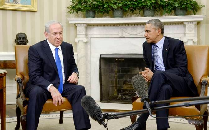 Barack Obama Meets With Israeli PM Benjamin Netanyahu - DC U.S President Barack Obama meets with Israeli Prime Minister Benjamin Netanyahu at the Oval Office of the White House in Washington, DC, USA, on November 9, 2015. This is President Obama and Israeli Prime Minister Netanyahu first meeting since relations deteriorated over a nuclear deal between world powers and Iran. Photo by Olivier Douliery ABACAPRESS.COM Washington DC United States  Copyright: xABACAx 523240_005 ABACAx 523240_005 
