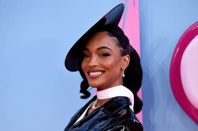Jourdan Dunn bei der Europapremiere des Kinofilms Barbie im Cineworld Leicester Square. London, 12.07.2023