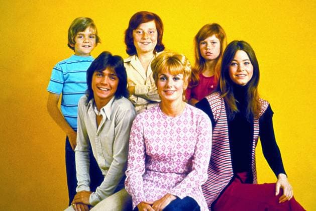 Brian Forster, David Cassidy, Danny Bonaduce, Shirley Jones, Suzanne Crough, Susan Dey, The Partridge Family , circa (1972). Photo credit: ABC  Copyright: xx 34408-531THA The Hollywood Archive