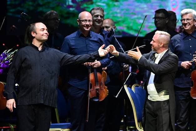 The opening concert, called French Night of International Music Festival in Cesky Krumlov, Czech Republic, July 14, 2023. (CTKxPhoto VaclavxPancer) CTKPhotoP2023071407862  CTKPhotoP2023071407862