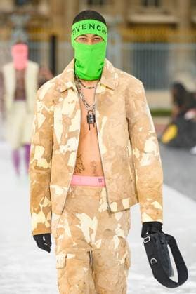 PFW - Givenchy Runway A model walks the runway during the Givenchy Menswear Spring Summer 2023 show as part of Paris Fashion Week on June 22, 2022 in Paris, France. Photo by Laurent Zabulon ABACAPRESS.COM Paris France  Copyright: xZabulonxLaurent ABACAx 814972_017 ZabulonxLaurent ABACAx 814972_017 