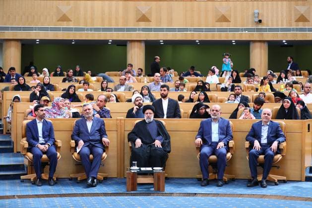 News Themen der Woche KW28 News Bilder des Tages Iranian President Ebrahim Raisi participates in the festival honoring families in Tehran Iranian President Ebrahim Raisi participates in the festival honoring families in Tehran, Iran on July 15, 2023. Photo by Iranian Presidency Office Tehran Tehran Iran, Islamic Republic of 150723_IRAN_IPO_2_00 (7) Copyright: xapaimagesxIranianxPresidencyxOfficex xapaimagesx