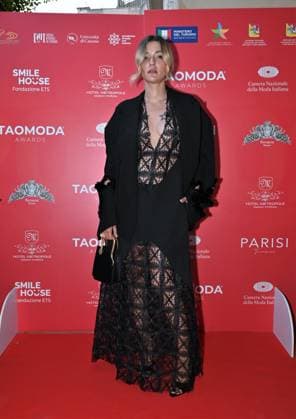 Taormina,Italy TAOMODA WEEK photocall awarded and guests In the photo:Eleonora Carisi dress Calcaterra  Copyright: x xipa-agency.netx xNickxZonnax IPA_IPA39262913