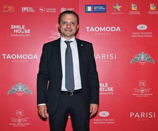 Taormina, Italy TAOMODA WEEK photocall winners and guests In the photo: Cateno De Luca mayor of Taormina  Copyright: x xipa-agency.netx xNickxZonnax IPA_IPA39263073