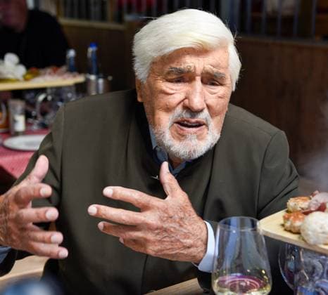 Medienstammtisch im Hofbräukeller in Haidhausen am 28Juni 2023 Mario Adorf _DSC4493