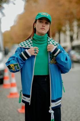 PFW - Street Style Street style, Salome Bravard arriving at Undercover Spring Summer 2023 show, held at the American Cathedral, Paris, France, on September 28th, 2022. Photo by Marie-Paola Bertrand-Hillion ABACAPRESS.COM Paris France  Copyright: xBertrand-HillionxMarie-Paola ABACAx 828131_178 Bertrand-HillionxMarie-Paola ABACAx 828131_178 