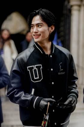 PFW - Street Style Street style, Shuzo Ohira arriving at Undercover Spring Summer 2023 show, held at the American Cathedral, Paris, France, on September 28th, 2022. Photo by Marie-Paola Bertrand-Hillion ABACAPRESS.COM Paris France  Copyright: xBertrand-HillionxMarie-Paola ABACAx 828131_183 Bertrand-HillionxMarie-Paola ABACAx 828131_183 