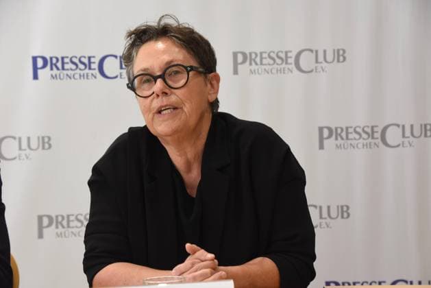 Adelheid Rupp Die Linke MdL Muenchen 19.07.2024 Presseclub Muenchen BVMW Bayern Diskussionsrunde der bayerischen Spitzenkandidaten: Was sind die Plaene der Parteien fuer den Mittelstand Muenchen *** Adelheid Rupp Die Linke MdL Munich 19 07 2024 Presseclub Muenchen BVMW Bayern Discussion round of top Bavarian candidates What are the parties plans for SMEs Munich