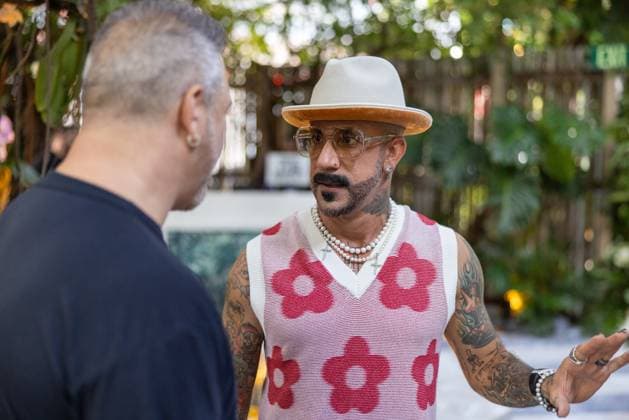 Celebrities At We The Best Foundation Golf Classic VIP Reception. Featuring: Joey Fatone & AJ McLean Where: Miami, Florida, United States When: 19 Jul 2023 Credit: Seth Browarnik startraksphoto.com Copyright: xRichardxAlvarezx 52904835 EDITORIAL USE ONLY. NOT FOR USE BY NEWSPAPERS BASED IN THE UK.