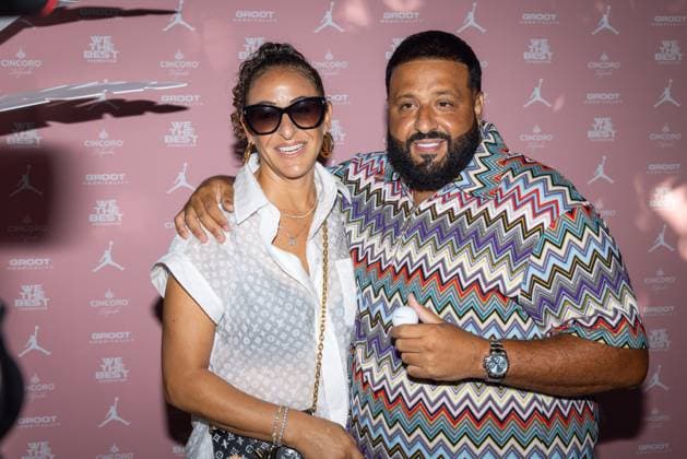 Celebrities At We The Best Foundation Golf Classic VIP Reception. Featuring: Nicole Tuck & DJ Khaled Where: Miami, Florida, United States When: 19 Jul 2023 Credit: Seth Browarnik startraksphoto.com Copyright: xRichardxAlvarezx 52904846 EDITORIAL USE ONLY. NOT FOR USE BY NEWSPAPERS BASED IN THE UK.