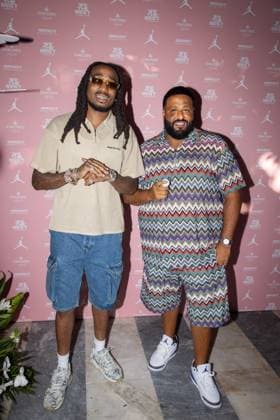 Celebrities At We The Best Foundation Golf Classic VIP Reception. Featuring: Quavo & DJ Khaled Where: Miami, Florida, United States When: 19 Jul 2023 Credit: Seth Browarnik startraksphoto.com Copyright: xRichardxAlvarezx 52904852 EDITORIAL USE ONLY. NOT FOR USE BY NEWSPAPERS BASED IN THE UK.