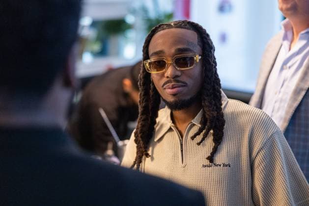 Celebrities At We The Best Foundation Golf Classic VIP Reception. Featuring: Quavo Where: Miami, Florida, United States When: 19 Jul 2023 Credit: Seth Browarnik startraksphoto.com Copyright: xRichardxAlvarezx 52904858 EDITORIAL USE ONLY. NOT FOR USE BY NEWSPAPERS BASED IN THE UK.