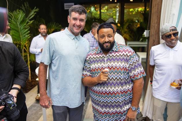 Celebrities At We The Best Foundation Golf Classic VIP Reception. Featuring: Bubba Watson & DJ Khaled Where: Miami, Florida, United States When: 19 Jul 2023 Credit: Seth Browarnik startraksphoto.com Copyright: xRichardxAlvarezx 52904776 EDITORIAL USE ONLY. NOT FOR USE BY NEWSPAPERS BASED IN THE UK.