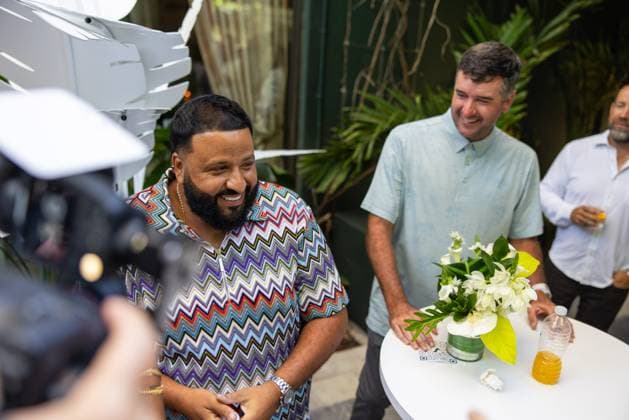 Celebrities At We The Best Foundation Golf Classic VIP Reception. Featuring: DJ Khaled & Bubba Watson Where: Miami, Florida, United States When: 19 Jul 2023 Credit: Seth Browarnik startraksphoto.com Copyright: xRichardxAlvarezx 52904785 EDITORIAL USE ONLY. NOT FOR USE BY NEWSPAPERS BASED IN THE UK.