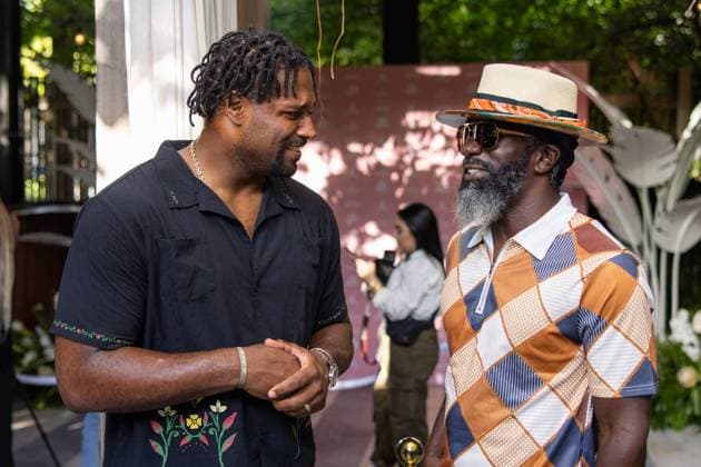Celebrities At We The Best Foundation Golf Classic VIP Reception. Featuring: Ed Reed Where: Miami, Florida, United States When: 19 Jul 2023 Credit: Seth Browarnik startraksphoto.com Copyright: xRichardxAlvarezx 52904827 EDITORIAL USE ONLY. NOT FOR USE BY NEWSPAPERS BASED IN THE UK.