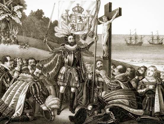 IMAGO History, Entdeckung Amerikas durch Christoph Kolumbus 1492 Christopher Columbus landing at San Salvador Island on 12 October 1492, later called Watling Island, digitally optimized Christopher Columbus landing at San Salvador Island on 12 October 1492, later called Watling Island, digitally optimized Copyright: xZoonar.com Heinz-DieterxFalkensteinx 20422641