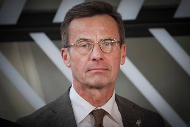 EU-CELAC Summit 2023 In Brussels Ulf Kristersson Prime Minister of Sweden during the Family Photo of the leaders of the EU-CELAC summit participants. The European Union, the Community of Latin American and Caribbean States Summit which took place in Brussels, Belgium on 17-18 July 2023. 3rd EU-CELAC Summit in Brussels, Belgium on 17 July 2023. Brussels Belgium  Copyright: xNicolasxEconomoux originalFilename: economou-eucelacs230717_np2X7.jpg
