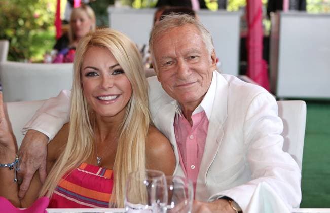 High Hefner Dies Aged 91 File photo - Crystal Harris, Hugh Hefner, Playboy s 2013 Playmate Of The Year luncheon at The Playboy Mansion in Holmby Hills, Los Angeles, CA, USA, May 9, 2013 (Pictured: Crystal Harris, Hugh Hefner). Photo by Baxter ABACAPRESS.COM Los Angeles CA United States  Copyright: xBaxter ABACAx 363845_026 Baxter ABACAx 363845_026 