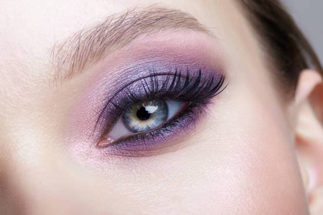 Closeup macro shot of human female eye. Woman with lilac beauty eyes makeup. Closeup macro shot of human female eye. Woman with lilac beauty eyes makeup. Girl with perfect skin and purple smoky eyes eye shadows. ,model released, Symbolfoto Copyright: xZoonar.com SergxZastavkinx(SergeyxPristyazhnyuk)x 20468937 ,model released, Symbolfoto ,property released