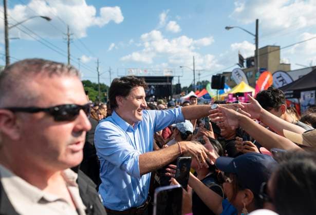 July 22, 2023, Toronto, ONT, CANADA: Prime Minster Justin Trudeau greets attendees at the Fun Philippines Festival in Toronto, on Saturday, July 22, 2023. Toronto CANADA  - ZUMAc35_ 20230722_zaf_c35_061 Copyright: xTijanaxMartinx