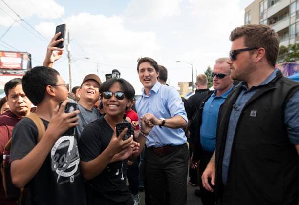 July 22, 2023, Toronto, ONT, CANADA: Prime Minister Justin Trudeau greets people at the Fun Philippines Festival in Toronto, on Saturday, July 22, 2023. Toronto CANADA  - ZUMAc35_ 20230722_zaf_c35_066 Copyright: xTijanaxMartinx