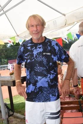 Carlo Traenhardt Oberhaching-Muenchen 23.07.2023 Sportpark Beutelstahl Oberhaching Muenchner Herz 3. Grosses Benefiz Doppelturnier Muenchen