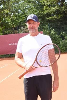 Florian Grill Heilpraktiker Oberhaching-Muenchen 23.07.2023 Sportpark Beutelstahl Oberhaching Muenchner Herz 3. Grosses Benefiz Doppelturnier Muenchen