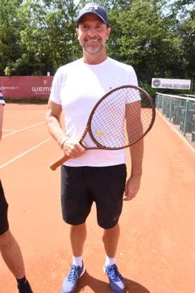 Florian Grill Heilpraktiker Oberhaching-Muenchen 23.07.2023 Sportpark Beutelstahl Oberhaching Muenchner Herz 3. Grosses Benefiz Doppelturnier Muenchen