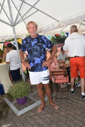 Carlo Traenhardt Oberhaching-Muenchen 23.07.2023 Sportpark Beutelstahl Oberhaching Muenchner Herz 3. Grosses Benefiz Doppelturnier Muenchen