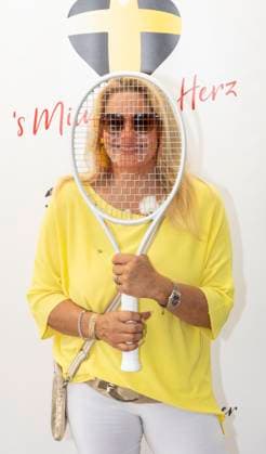 Silja Steinberg Charity Benefiz-Tennis-Doppelturnier für Münchner Herz im Sportpark Beutelstahl in München Datum: 23.07.2023