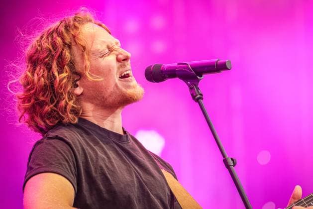 Entertainment Themen der Woche KW29 Entertainment Bilder des Tages DasFest2023 am 23.07.2023 in Karlsruhe (Günter-Klotz-Anlage), Germany Michael Schulte beim Auftritt auf der Hauptbühne bei DAS FEST 2023. Karlsruhe Günter-Klotz-Anlage Baden-Württemberg Germany *** DasFest2023 on 23 07 2023 in Karlsruhe Günter Klotz Anlage , Germany Michael Schulte performing on the main stage at DAS FEST 2023 Karlsruhe Günter Klotz Anlage Baden Württemberg Germany