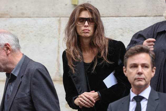 Jane Birkin Funeral - Paris Maiwenn Le Besco during the funeral at Saint Roch Church in Paris, France on July 24, 2023, of British-born singer and actor Jane Birkin, who died on July 16, 2023 in Paris aged 76. Photo by Nasser Berzane ABACAPRESS.COM Paris France  Copyright: xBerzane-Domine ABACAx 861783_029 Berzane-Domine ABACAx 861783_029 