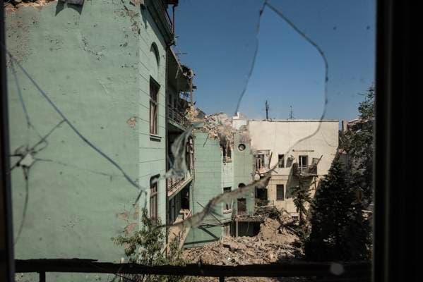 News Themen der Woche KW30 News Bilder des Tages July 24, 2023: ARussian attack on the city of Odessa left various structural damages in residencial areas and in old Orthodox cathedral. - ZUMAqp1_ 20230724_zip_qp1_021 Copyright: xHectorxAdolfoxQuintanarxPerezx