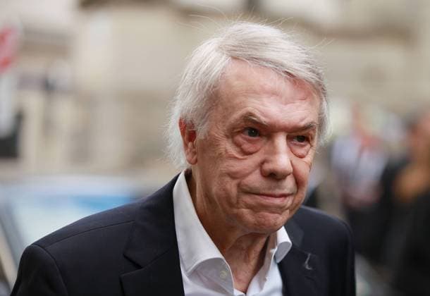 Obseques de Jane Birkin en l eglise Saint-Roch en presence de Salvatore Adamo a Paris CELEBRITIES: Obseques de Jane Birkin - Paris - 24 07 2023 JonathanRebboah Panoramic  PESRK24022012