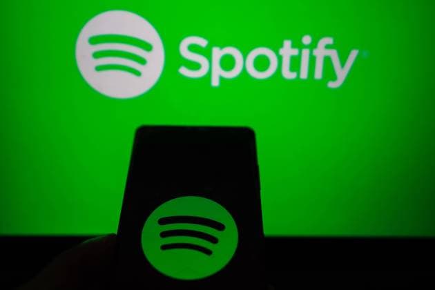 Spotify Raises Premium Subscription Prices For Millions. Spotify logo on July 25, 2023, in Colombo, Sri Lanka. Colombo Sri Lanka  Copyright: xThilinaxKaluthotagex originalFilename: kaluthotage-notitle230725_npmwo.jpg