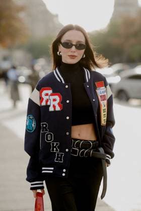 PFW - Street Style Street style, Mary Leest arriving at Rokh Spring Summer 2023 show, held at Palais de Chaillot, Paris, France, on October 3, 2022. Photo by Marie-Paola Bertrand-Hillion ABACAPRESS.COM Paris France  Copyright: xBertrand-HillionxMarie-Paola ABACAx 832357_087 Bertrand-HillionxMarie-Paola ABACAx 832357_087 