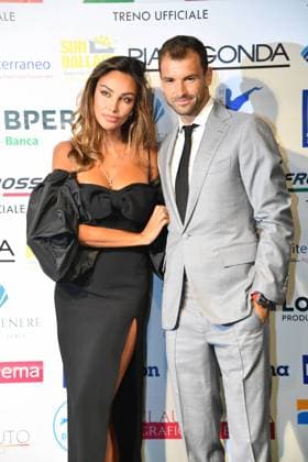 Maratea : Basilicata Marateale International Prize . In the photo : Madalina Ghenea and Grigor Dimitrov  Copyright: xMaurizioxD Avanzox xipa-agency.nx xMaurizioxDxAvanzox IPA_IPA39411321