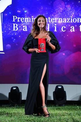 Maratea : Basilicata Marateale international prize . In the photo: Madalina Ghenea  Copyright: xMaurizioxD Avanzox xipa-agency.nx xMaurizioxDxAvanzox IPA_IPA39411451