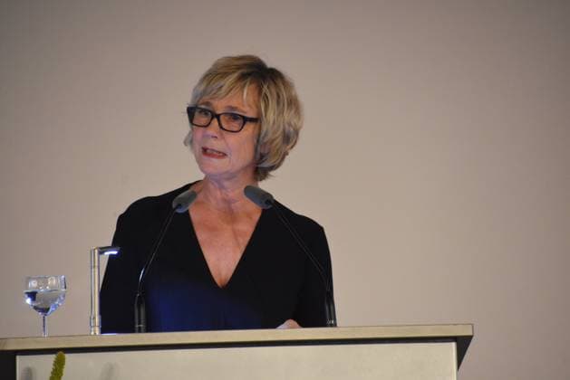 Amelie Fried Moderatorin. Laudatorin Muenchen 25.07.2023 Marienplatz Altes Rathaus Dieter-Hildebrandt-Preis 2023 Verleihung . Muenchen