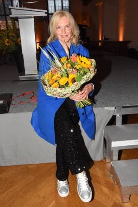 Maren Kroymann Schauspielerin Kabarettistin reistraegerin Muenchen 25.07.2023 Marienplatz Altes Rathaus Dieter-Hildebrandt-Preis 2023 Verleihung . Muenchen