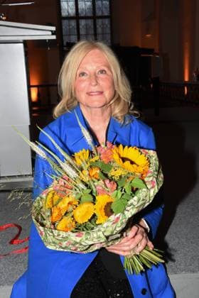 Maren Kroymann Schauspielerin Kabarettistin reistraegerin Muenchen 25.07.2023 Marienplatz Altes Rathaus Dieter-Hildebrandt-Preis 2023 Verleihung . Muenchen