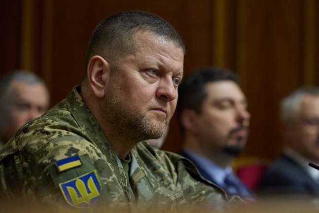 Zelenskyy Addresses The Parliament - Kyiv Handout photo shows Commander-in-Chief of the Armed Forces of Ukraine general Valerii Zaluzhnyi attending a session of the Verkhovna Rada parliament in Kyiv, Ukraine, December 28, 2022. Photo by Ukrainian Presidency via ABACAPRESS.COM Kyiv Ukraine  Copyright: xABACAx 836700_033 ABACAx 836700_033 